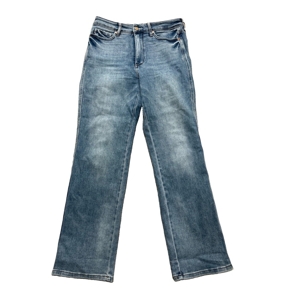 Judy Blue Jeans Women 11/30 Straight Mid Rise Minimalist Classic JB88794